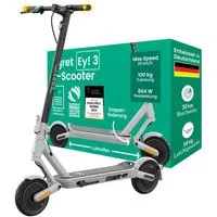 Egret E-Scooter Ey! 1,2,3,6,S mit Straßenzulassung, Blinker, 20 km/h, 30-65 km Reichweite, Entwicklung & Service aus Deutschland