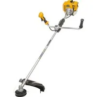 STIGA GARDEN Benzin-Motorsense BC 555 B, 25,5 cm Arbeitsbreite Messer, 45 cm Arbeitsbreite Faden, 51,7 cm³, Doppel-Faden, 3-T-Messer, Doppel-Tragegurt