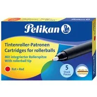Pelikan Tintenroller Pelikan Tintenroller-Patronen KM/5 rot