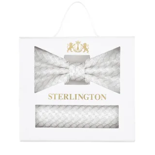 Sterlington - Set Fliege + Einstecktuch - Gr. - OS