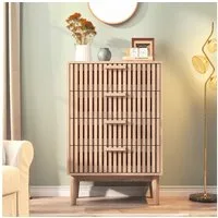 Simurq Kommode mit 4 / 6 Schubladen, Komodenschrank, für Wohnzimmer Schlafzimmer