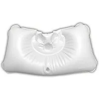 HAC24 Badewannenkissen Badewanne Nackenkissen Badekissen Kopfstütze Wannenkissen, 1-tlg., Aufblasbar mit Saugnäpfen 47 x 24,7 cm