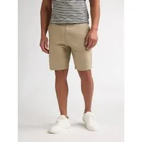 Petrol Industries Shorts Chino-Short aus Leinenmix Dune