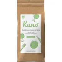 Kuno Kuno Spülmaschinentabs - 120 Tabs - Biologisch abbaubar & ohne Plastik Geschirrspülmittel (120 Stück, Geschirrspültabs, Plastikfrei)