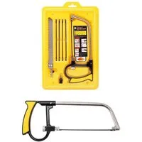 BAYLI Multitool 7 in 1 Mini Hand Bügelsäge Set für Holz & Metall, multifunktions