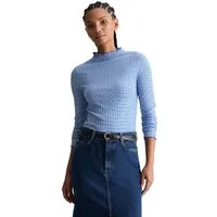 Marc O'Polo DENIM Langarmshirt aus Bio-Baumwoll-Mix