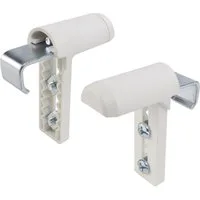 Liedeco Sichtschutzbefestigung Top für Rollos, Kettenzugrollos, Rollos, (2-tlg), aus Metall