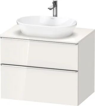 Duravit D-Neo Konsolenwaschtischunterbau wandhängend Weiß Hochglanz 800x550x664 mm - DE4967010220000 DE4967010220000