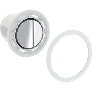 Geberit Ersatzteile Drücker für Typ 10 Fernbetätigung, rund, pneumatisch, 243398KH1 243398KH1