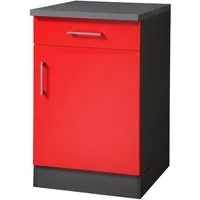KOCHSTATION Unterschrank KS-Paris Breite 50 cm