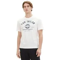 TOM TAILOR T-Shirt mit großem Logofrontprint