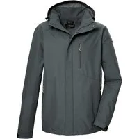Killtec Funktionsjacke KOS 256 MN JCKT Wasser- und winddichte Herrenjacke, atmungsaktiv, abnehmbare Kapuze