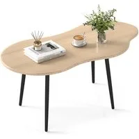 COSTWAY Couchtisch, Wohnzimmertisch holz, kaffeetisch klein