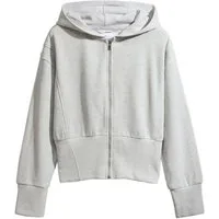 Next Kapuzenpullover Gerippte Kapuzenjacke mit Reißverschluss (1-tlg)