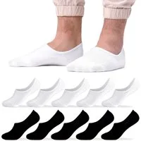 OCCULTO Füßlinge Herren Füsslinge 10er Pack (Modell: Strolch) (10-Paar)