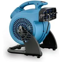 XPOWER Standventilator FM-48 Hochleistungs-Ventilator mit Sprühnebel für den Außenbereich, Außenbereichskühlung, robust, leistungsstark, hohe Luftgeschwindigkeit