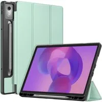 Fintie Tablet-Hülle für Lenovo Idea Tab Pro 12.7 Zoll 2025 (TB-373FU/ TB-375FC) Ultradünn, Soft TPU Rückseite Abdeckung Case mit Stifthalter und Auto Schlaf/Wach