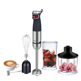 [EU Direct] BioloMix 1200W 5-in-1 Immersion Hand Stick Blender Mixer Vegetable Meat Grinder With 800ml Chopper Bowl 600m