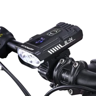 Astrolux® BL04 Digital Bike Headlight 1600LM Dual Distance Beam 6000mAh Portable Power Bank Type-C Charging Memory Mode