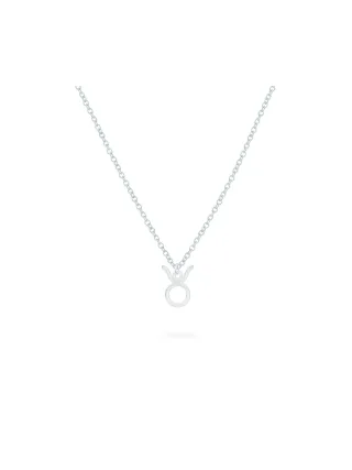 BEKA&BELL Anhänger mit Kette 925-Sterling Silber Glänzend 42cm Stier