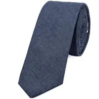 DonDon Krawatte Herren Krawatte 6 cm einfarbig kariert und gepunktet meliert (Packung, 1-St) Veranstaltungen