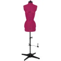 adjustoform Schneiderpuppe - Schneiderbüste Supa Fit "S" (verstellbar / pink)