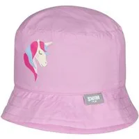 Sterntaler® Sonnenhut UV-Schutz 50+ Bade Fischerhut Einhorn (1-St) Fischerhut aus Bademodenstoff mit Einhorn-Druck