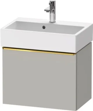 Duravit D-Neo Waschtischunterbau wandhängend Betongrau Matt 584x372x440 mm - DE4229034070000 DE4229034070000
