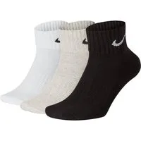 Nike Funktionssocken U NK CUSH QTR 3PR-VALUE 108 für sportliche Aktivitäten und Alltag geeignet, angenehmes Tragegefühl