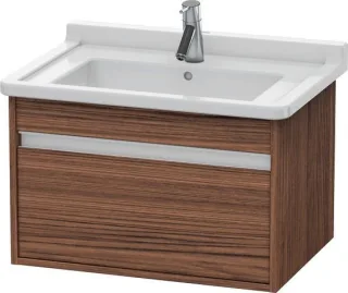 Duravit Ketho Waschtischunterbau wandhängend Nussbaum dunkel Matt 800x455x410 mm - KT666402121 KT666402121