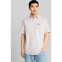 TOM TAILOR Kurzarmhemd Blusen & Shirts Regular Fit Kurzarmhemd aus Baumwolle