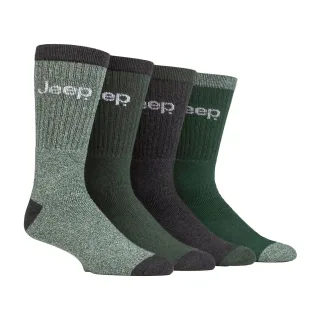 Herren 4er Pack Recycelte Baumwoll-Stiefelsocken | Dicke Strick-Socken mit voller Polsterung