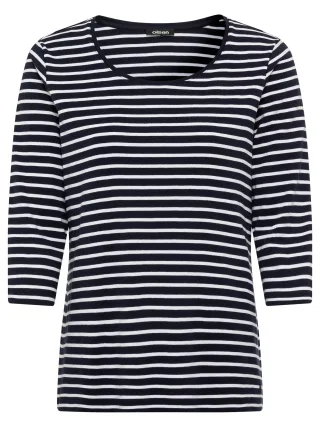Olsen - T-Shirt Long Sleeves power navy - Gr. - 36