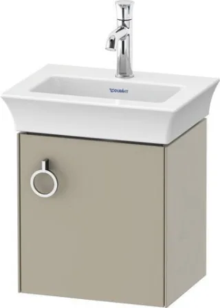 Duravit White Tulip Waschtischunterbau wandhängend Taupe Seidenmatt 384x298x410 mm - WT4250R6060 WT4250R6060