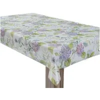 laro Tischdecke Wachstuchtischdecke Blumenwiese Pastell PVC Eckig