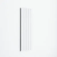 SONNI Designheizkörper Design Heizkörper Flach Weiß Einlagig 1600x465mm Vertikal, Paneelheizkörper,  Heizungsbereich 11~16m²,  Mittelanschuss