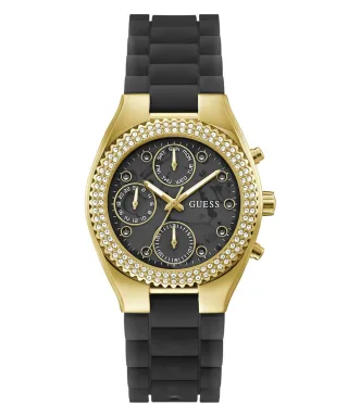Guess Jelly Schwarz Damen Armbanduhr GW0773L2