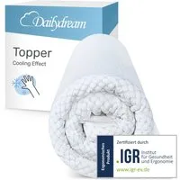 Dailydream, Topper mit kühlendem Effekt, H1/2, Memory Foam, Edition "Cool Touch"