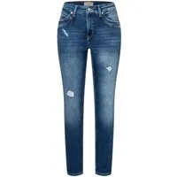 MAC Stretch-Jeans MAC MEL vintage blue wash 2620-90-0389L D581 - SYLVIE MEIS
