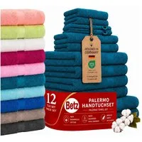 Betz Handtücher 12-TLG. Handtuch-Set Palermo, 100% Baumwolle (Set, 12-St)