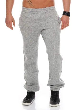 NIKE Herren Club Swoosh Cuff Jogginghose in Grau