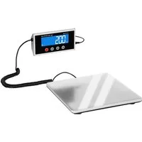 Steinberg Systems Feinwaage Paketwaage 200 kg/ 100 g Digitale Plattformwaage Postwaage LCD 27x27cm