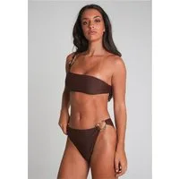 Moda Minx Triangel-Bikini-Top Irregular Hoop (1-St), mit tollem Schmuckelement