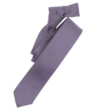 VENTI - Krawatte gemustert violet - Gr. - OS