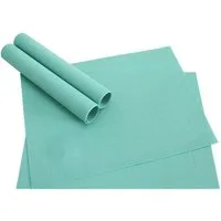 matches21 HOME & HOBBY Platzset Tischset BORDA 4er Mintgrün Tischunterlage als Tischdeko, (4-St), modernes Esstisch Platzdeckchen als abwaschbarer Tischuntersetzer