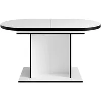 OTTO home Esstisch Basel, Esstisch ausziehbar, in 2 Farben erhältlich, pflegeleichter Tisch, 140cm auf 180cm ausziehbar, verschiedene Farben