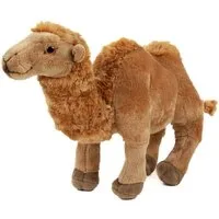 Teddys Rothenburg Kuscheltier Kamel stehend 24 cm braun Plüschkamel Stofftier (Plüschtier, Stoffkamel)