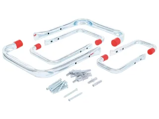 BGS TECHNIC Wandhaken-Sortiment, 6-teilig, 88300