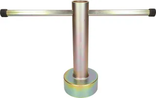 KS Tools Achsmuttern-Schlüssel für Fuso Hinterachse, 120 mm - 460.4385