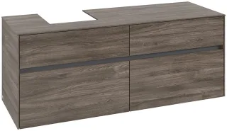 Villeroy & Boch Waschtischunterschrank Collaro C10100 1400x548x500mm Stone Oak C10100RK